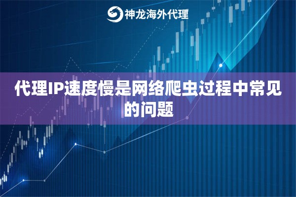 代理IP速度慢是网络爬虫过程中常见的问题