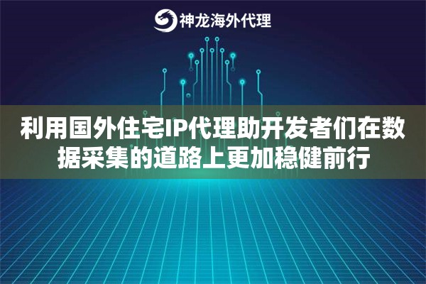 利用国外住宅IP代理助开发者们在数据采集的道路上更加稳健前行