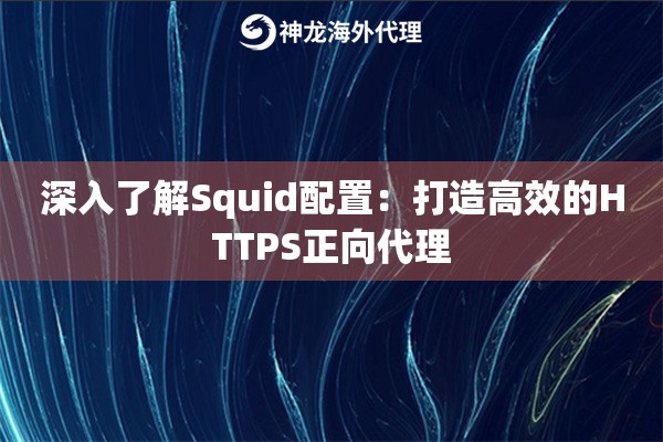 深入了解Squid配置：打造高效的HTTPS正向代理