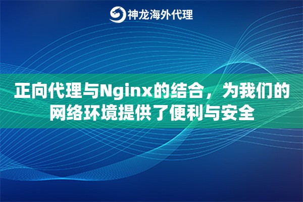 正向代理与Nginx的结合，为我们的网络环境提供了便利与安全