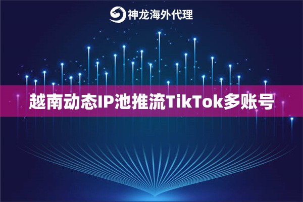 越南动态IP池推流TikTok多账号